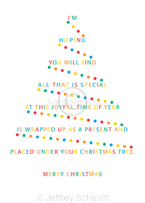 Christmas card cover art