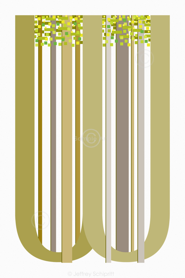 Ornamental Letter W